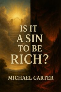 Is It a Sin to Be Rich? book by Michael Carter — an exploration of faith, wealth, and moral responsibility.
